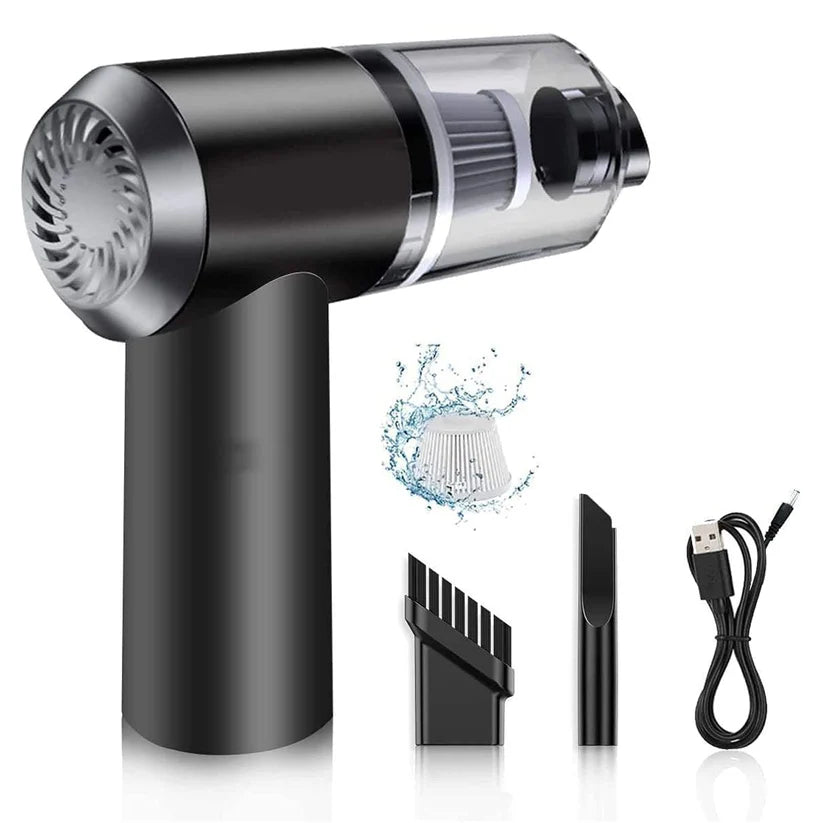 Portable Pet Hair Vacuum Cleaner | Cordless Mini Vacuum for Cat & Dog Fur