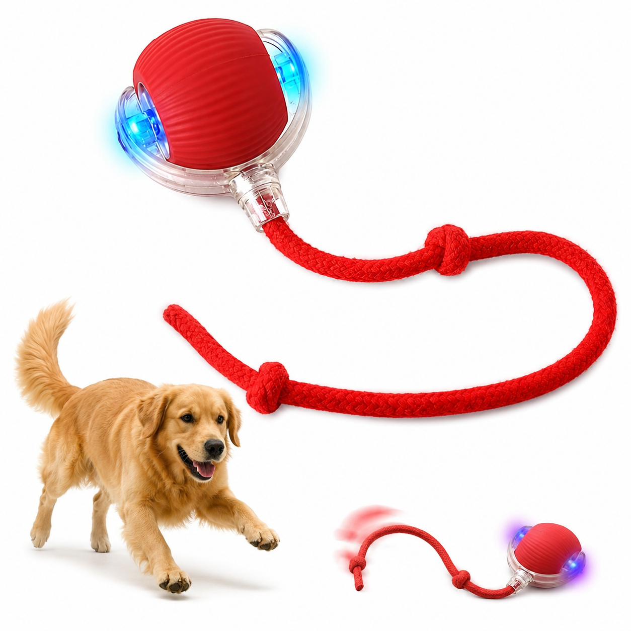 SpeedyTail Interactive Rolling Pet Toy